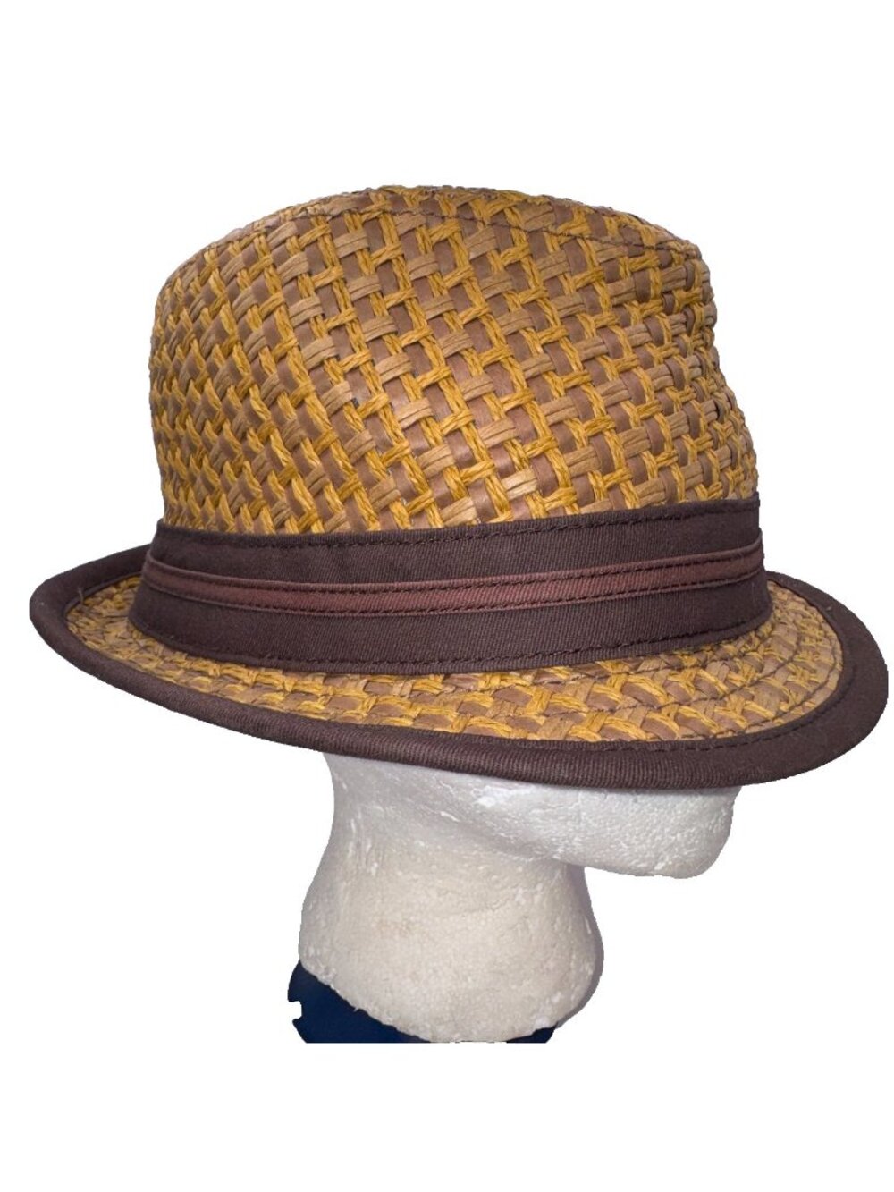Goorin Bros. Eric B Straw Fedora Hat Size Large